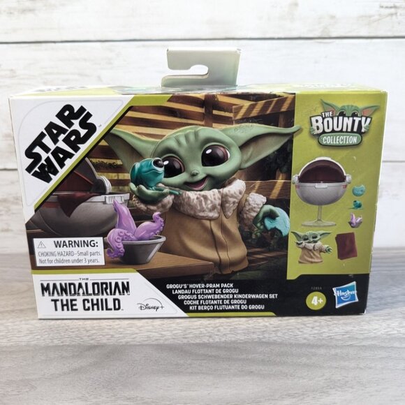 Mandalorian The Child Hasbro Star Wars The Bounty Collection Grogu's Hover-Pram - Picture 1 of 5